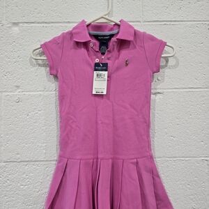Ralph Lauren Kids Polo Dress in Pink